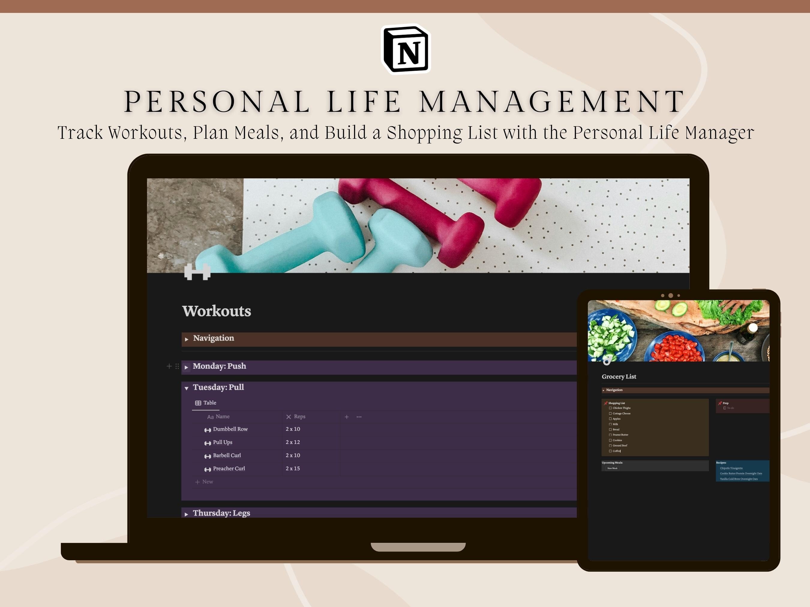 Notion Starter Pack | Notion Template | Notion Business, Personal Life ...