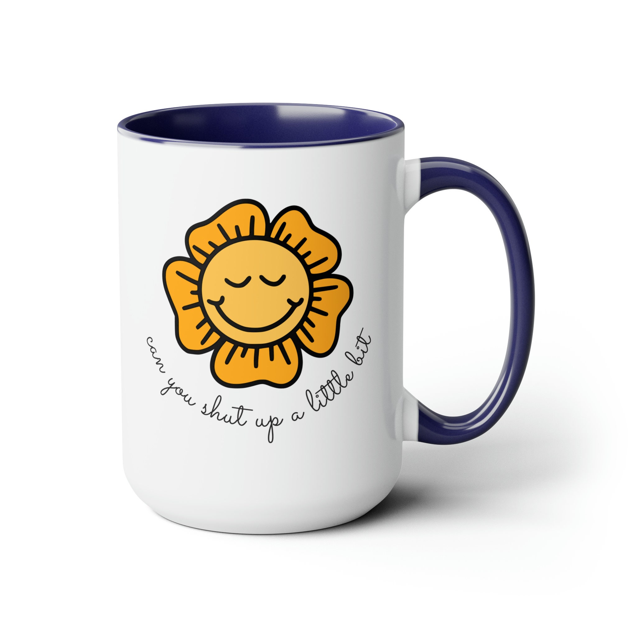 Can You Shut up a Little Bit 15oz Coffee Mug Groovy Mug Etsy