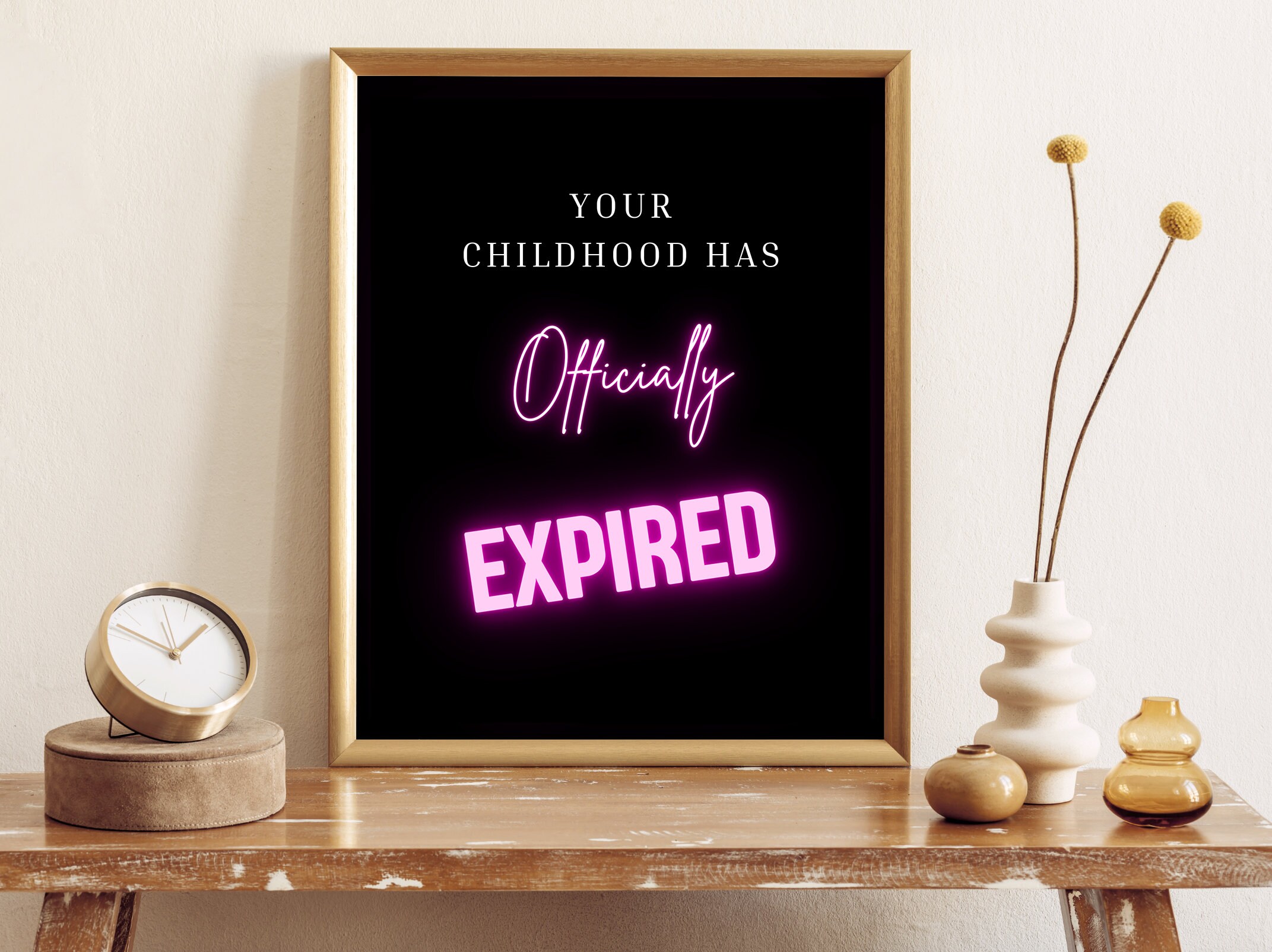 you-re-childhood-has-officially-expired-birthday-decorations-hot-pink