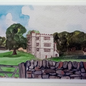 Impresión de arte o tarjeta de felicitación de North Lees Hall