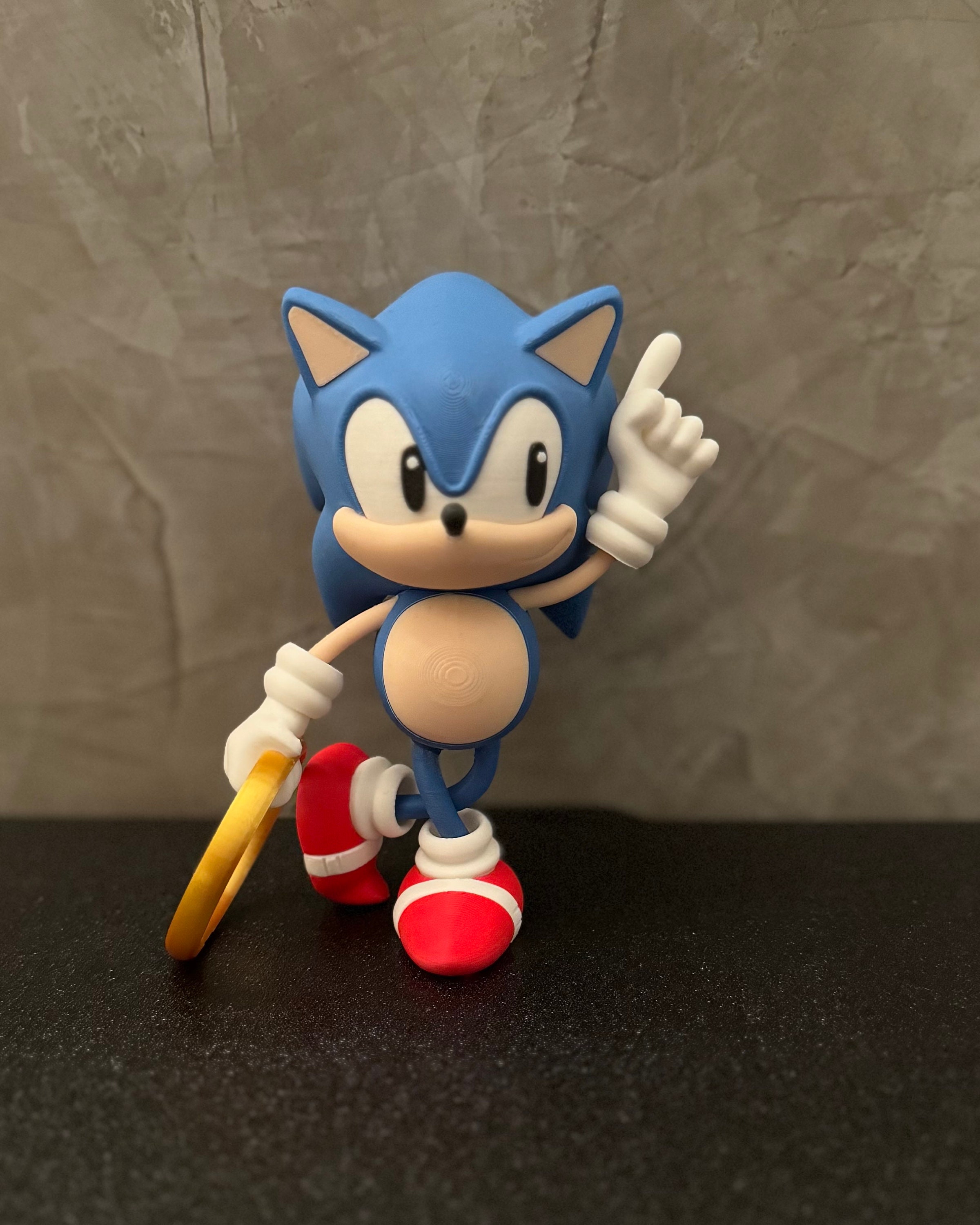 Sonic The Hedgehog - Sonic Figura 10Cm – Poly Juguetes