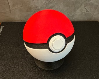 3D-gedruckter Pokeball mit Ständer