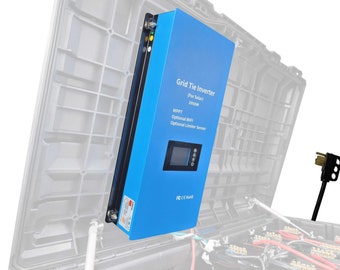 2000W Grid tie output, for Rebel Solar Generators, 240V split phase with NEMA 14-50p and 5ft cord