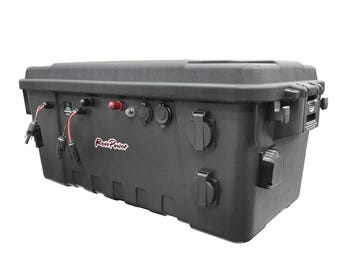 RevoPower Fortress Weatherproof Solar Generator: Made in USA 24/7 Outdoor Waterproof