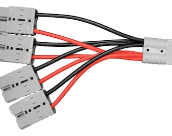 DC Wiring Splitter quick disconnect with 50A Anderson Connectors