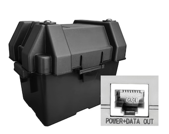 Remote Solar POE Injector w Battery, Power Over Ethernet, for cameras and LAN devices by RevoPower