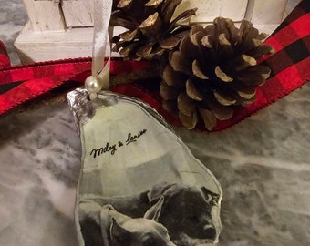 Custom Keepsake Photo Oyster Shells