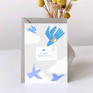 Happy Birdday de Zazzle.be Liste d'envies Vous avez des idées ? postale | Carte d'anniversaire