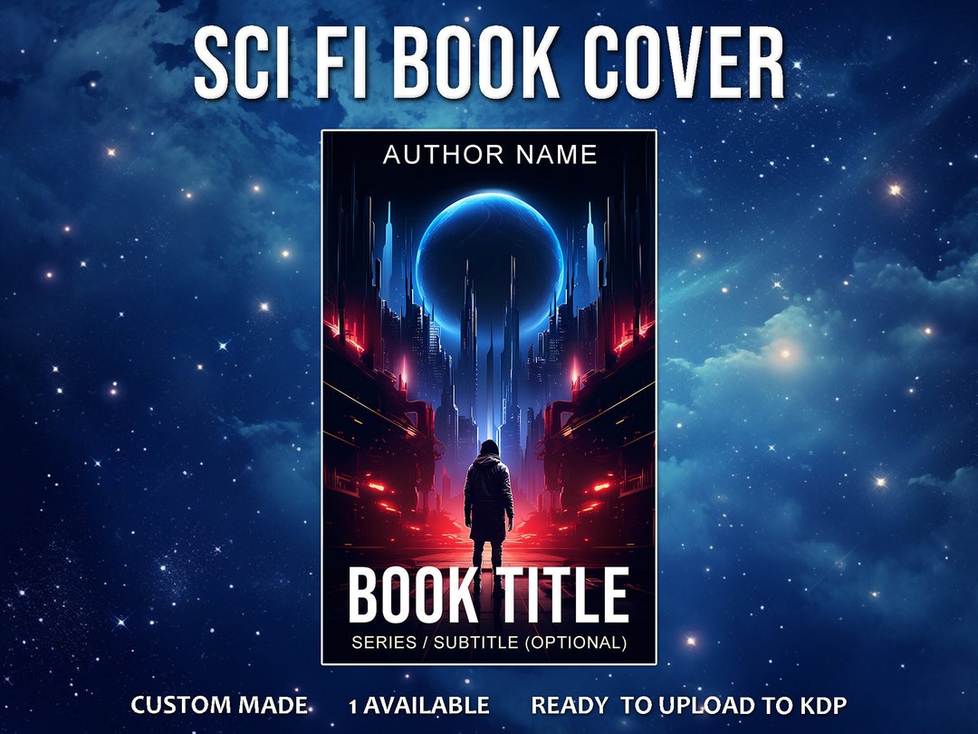 Sci Fi Book Cover Custom Cover Design Pre Made Space Sci Fi Ebook Cover