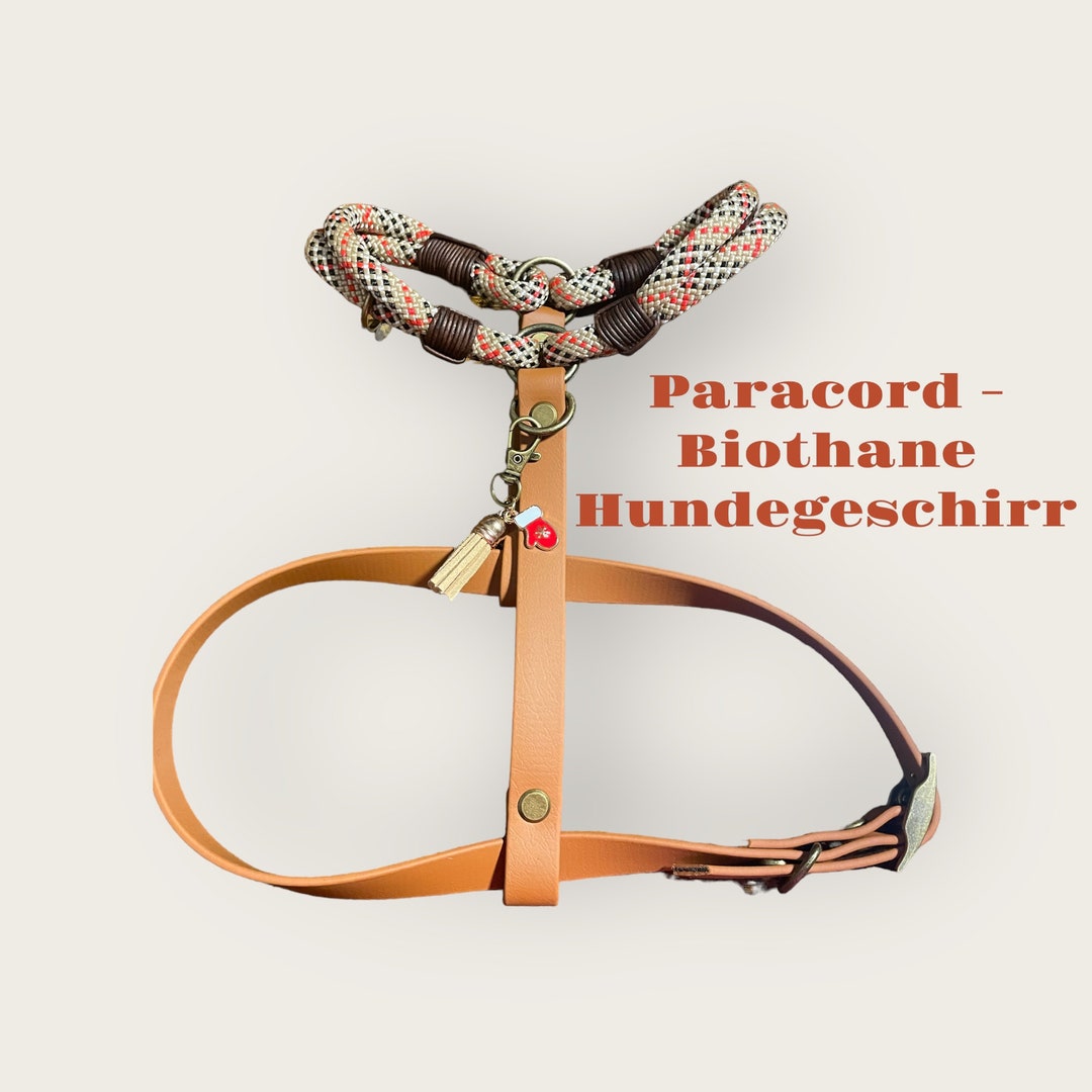 Dog Harness Made From Paracord Rope And Biothane Etsy dog-harness-made-from-paracord-rope-and-biothane-etsy