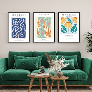 Henri Matisse Art Print Set: Museum Exhibition Posters (Digital Download)