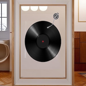 Retro Music Poster-Music Wall Art-Retro Vinyl Record Wall Art-Vintage Music Poster-Music Print - Music Wall Art-DJ Vinyl-Digital Download