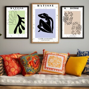 Henri Matisse Art Print Set: Museum Exhibition Posters (Digital Download)
