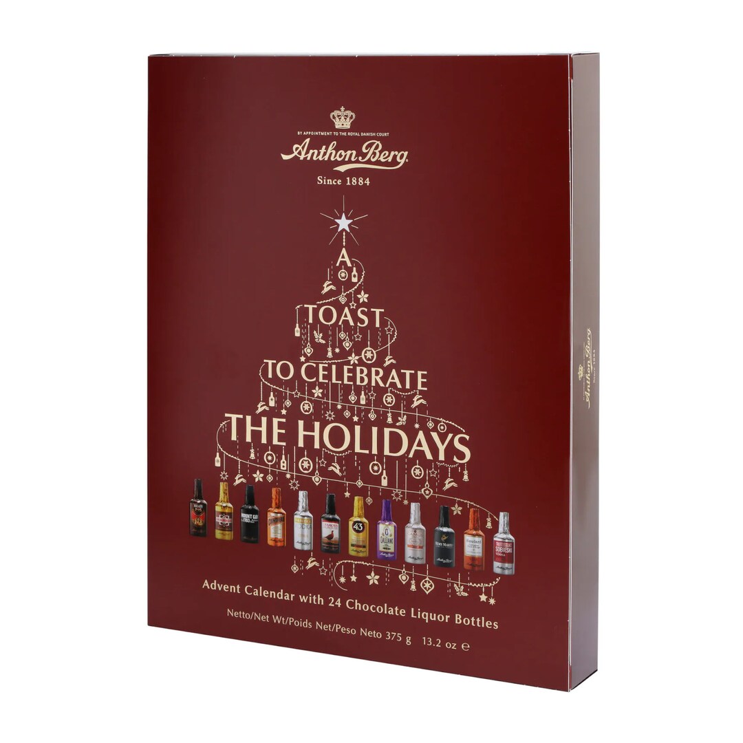 Anthon Berg Liqueur Christmas Calendar Etsy