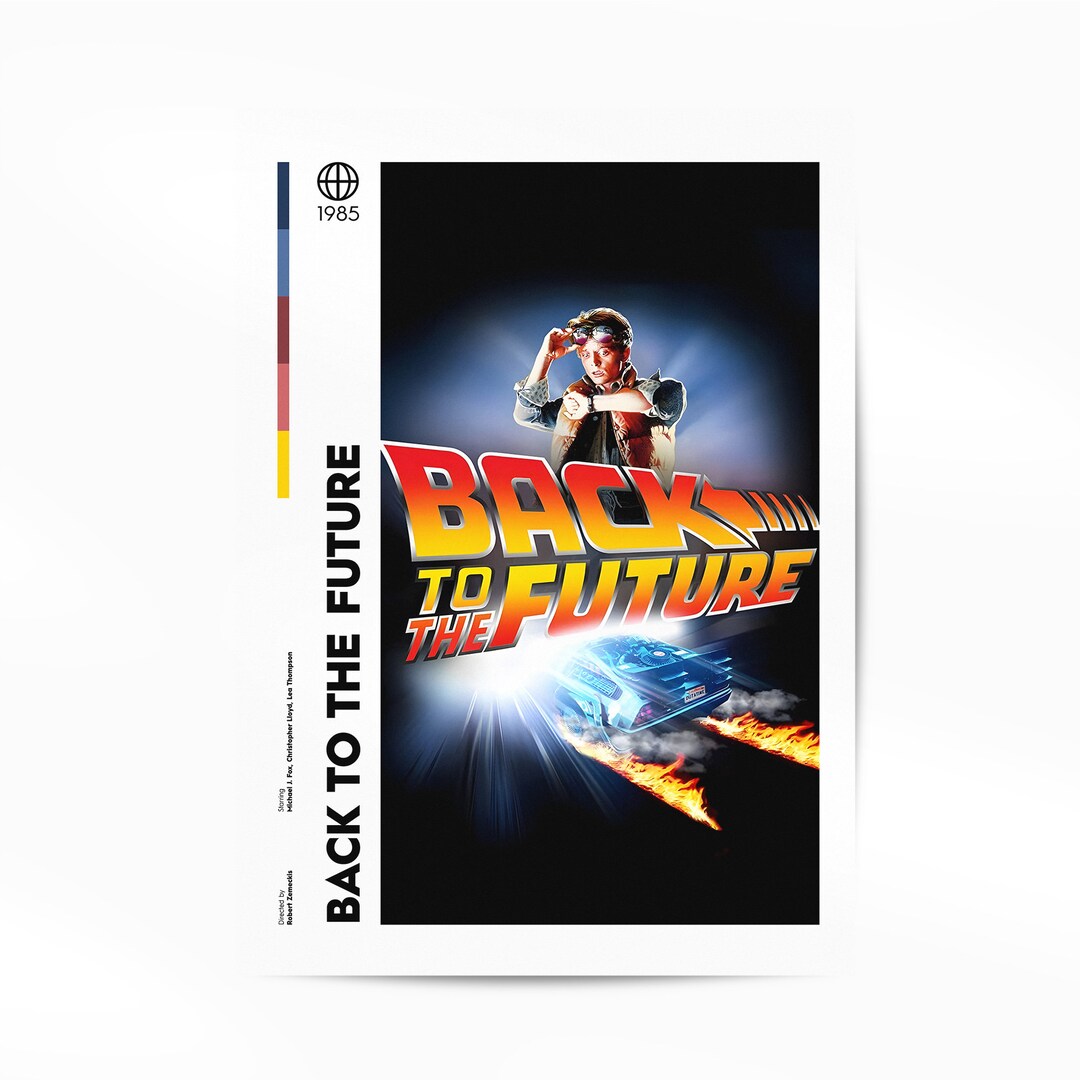 Back to the Future Poster, Back to the Future Vintage, Rback to the