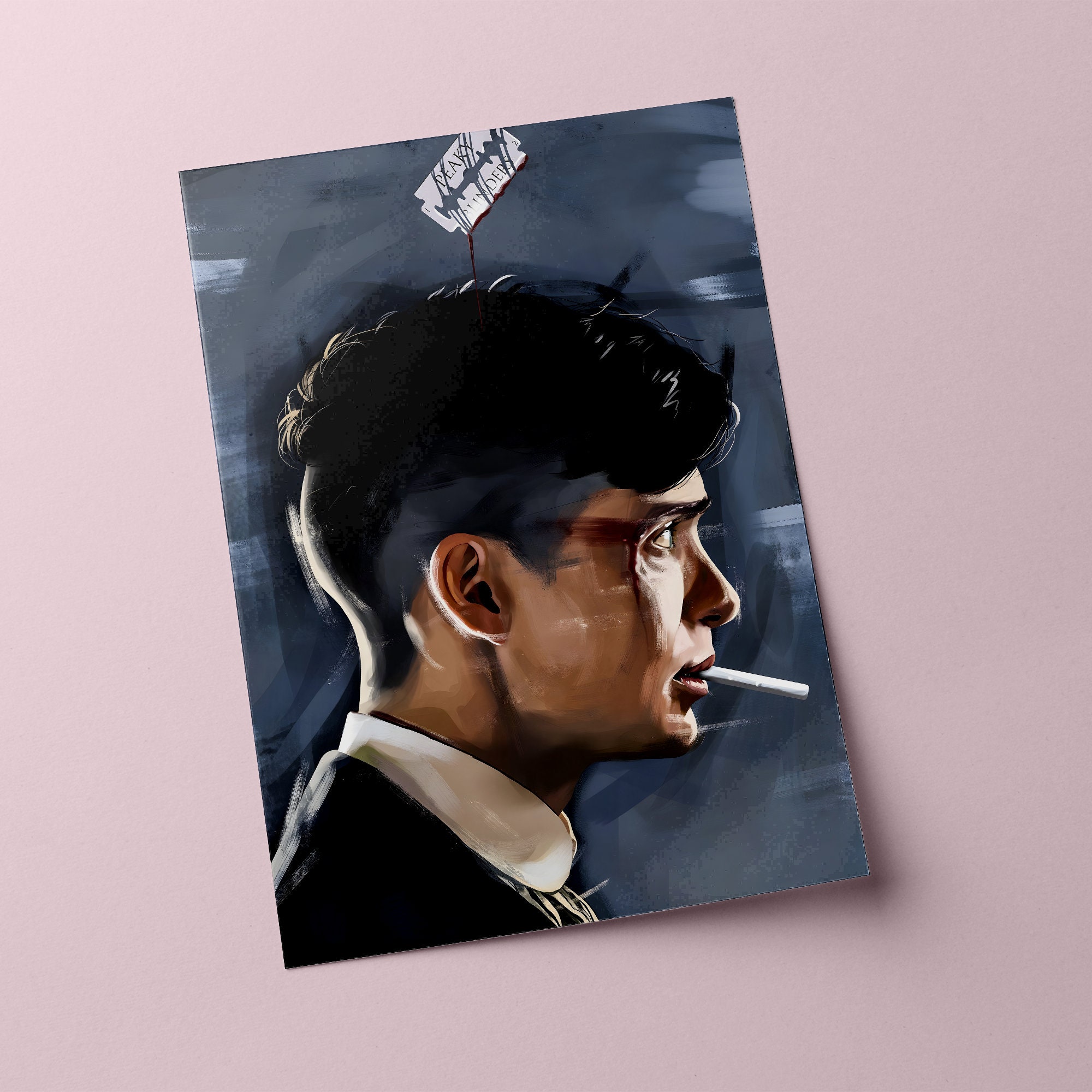Peaky Blinders Poster Peaky Blinders Print Thomas Shelby - Etsy