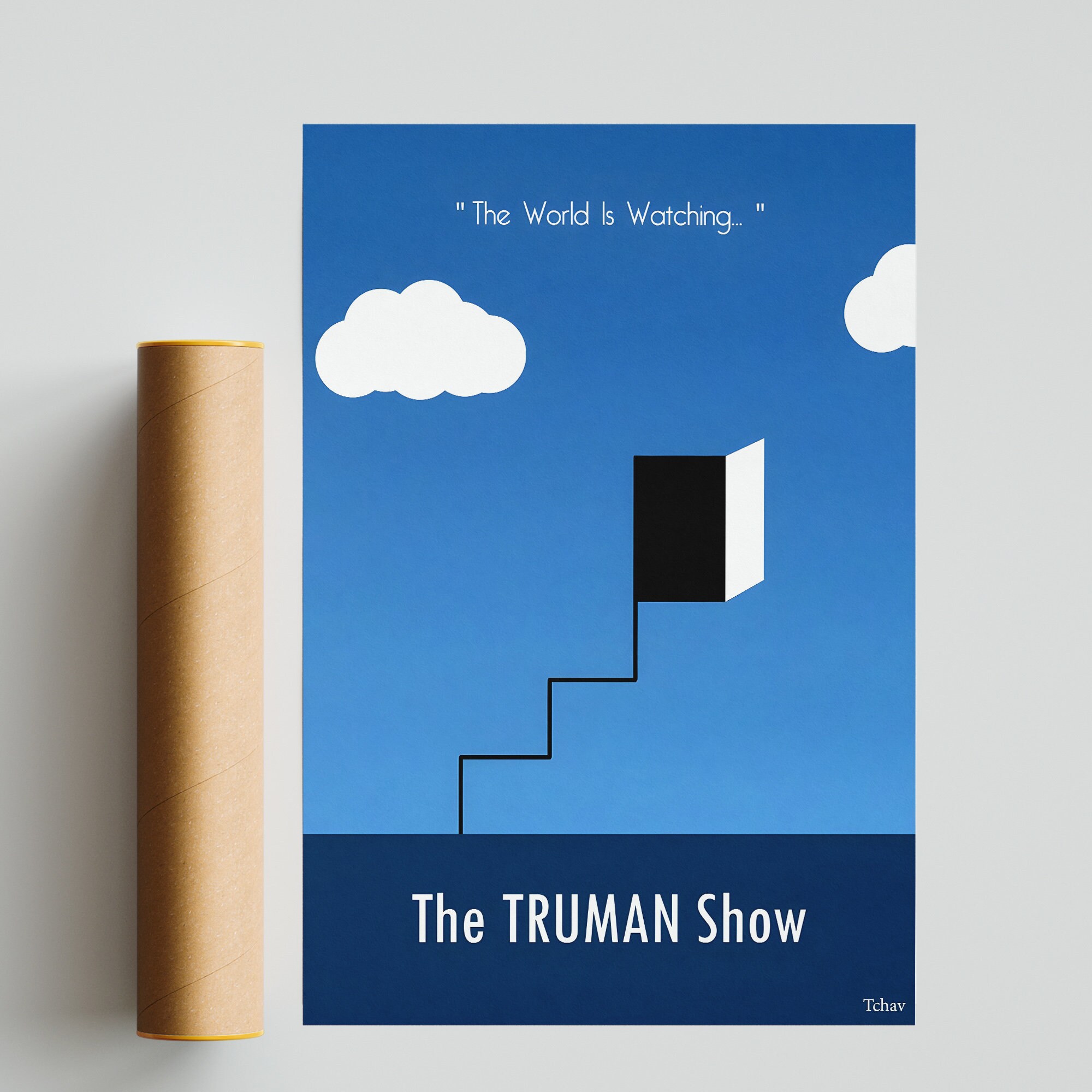 The Truman Show Poster, the Truman Show Print, the Truman Show, the