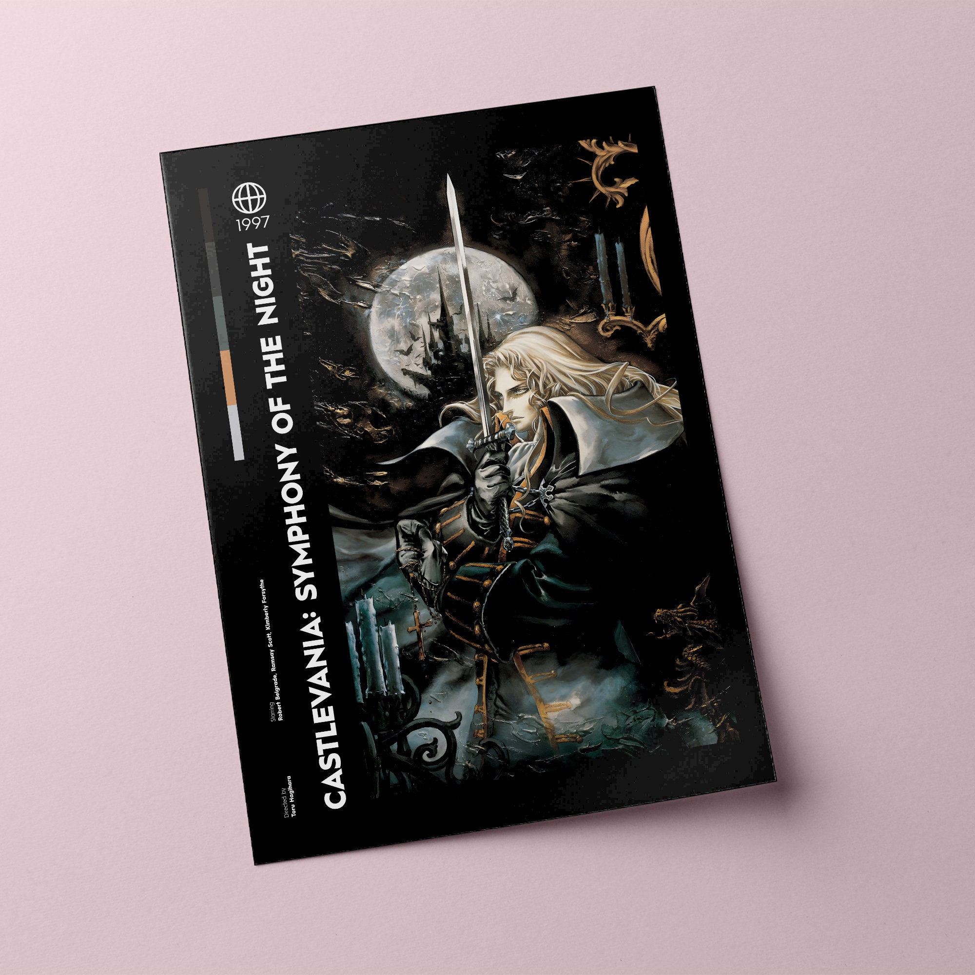 Castlevania Poster, Castlevania Manga , Castlevania Print, Castlevania ...