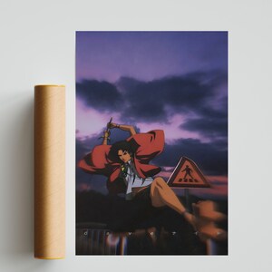 Samurai Champloo Poster, Mugen Anime Poster, Vintage Retro Art Print ...