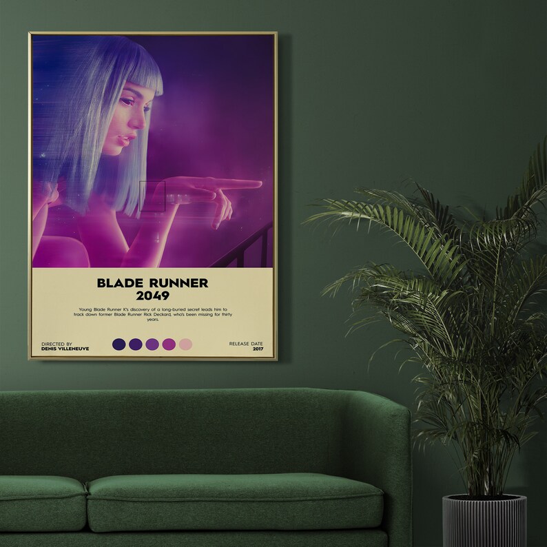 Blade Runner Poster, Blade Runner Vintage, Blade Runner Print, Blade