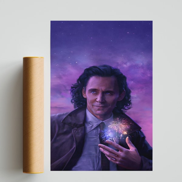 Loki Poster, Loki Print, Loki, Loki Wall Art, Tom Hiddleston Poster, Tom Hiddleston Print,