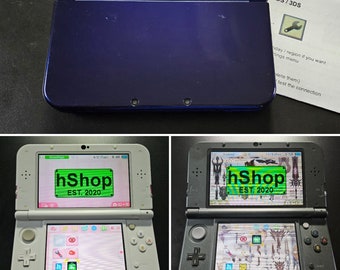 Custom Nintendo New 3DS XL / LL - Region free w/ loaded 128GB SD card