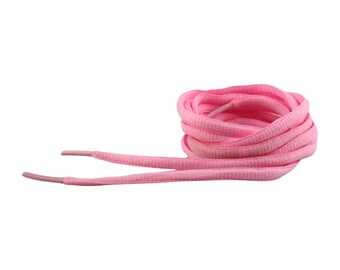 Roze schoenveters - Ronde veters in roze - Ronde schoenveters - Lichtroze sneakerveters - Schoenveters in roze - 100 cm lang