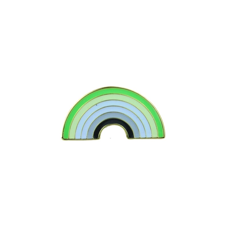 LGBTQ Rainbow Pins Regenbogen Pins A Romantisch