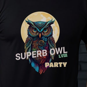 Superb Owl Tshirt, What We Do In the Shadows Superbowl Party Tee, Funny Superbowl Party Tee, WWDITS Fan Tee, Vampire Tshirt, Owl Shirt