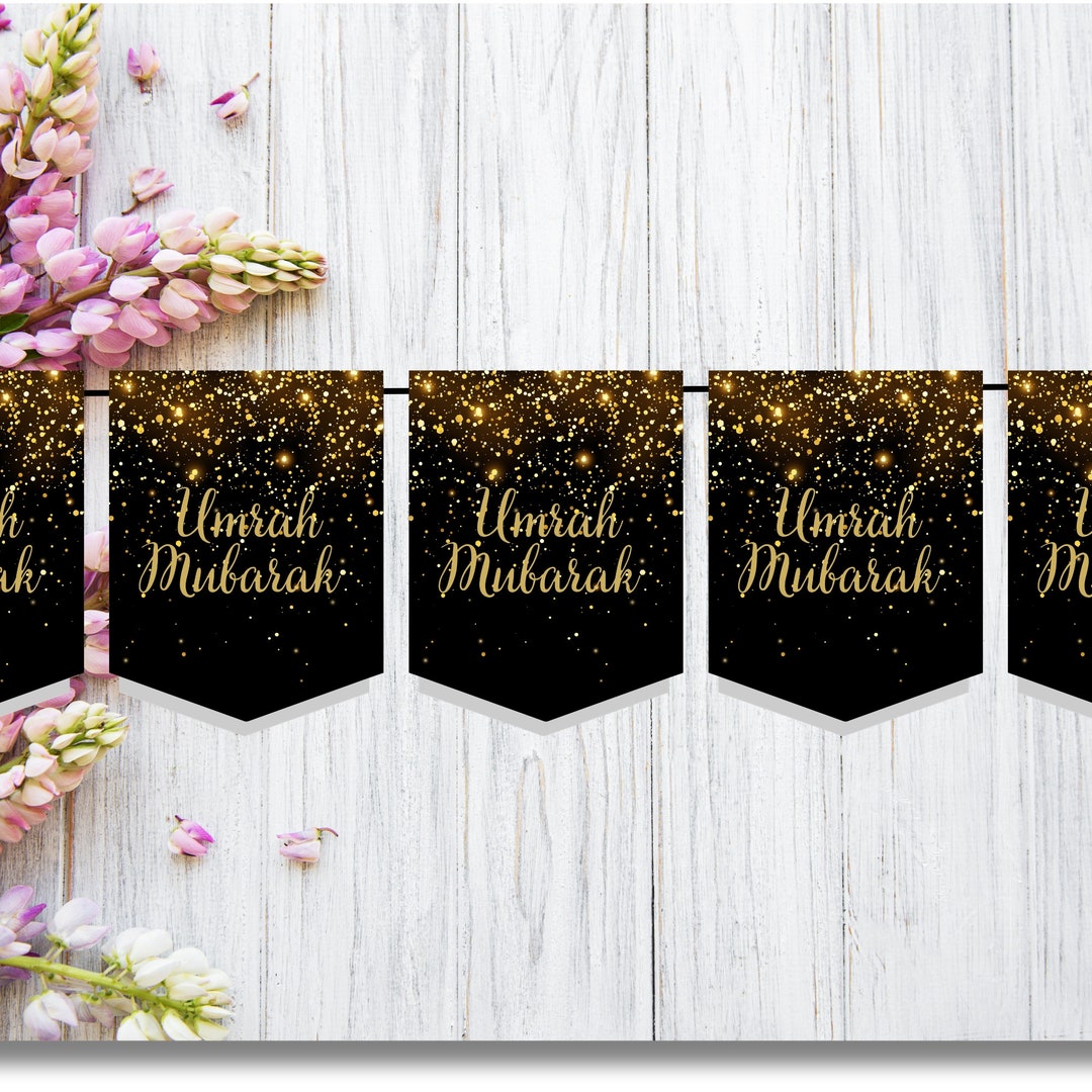 Printable Hajj Banner Printable Hajj Mubarak Banner Printable - Etsy
