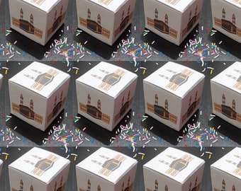 Printable Hajj, Umrah, Eid Al Adha party favor box printable Iftar party favor box digital Eid favor box digital Kaaba favor box printable