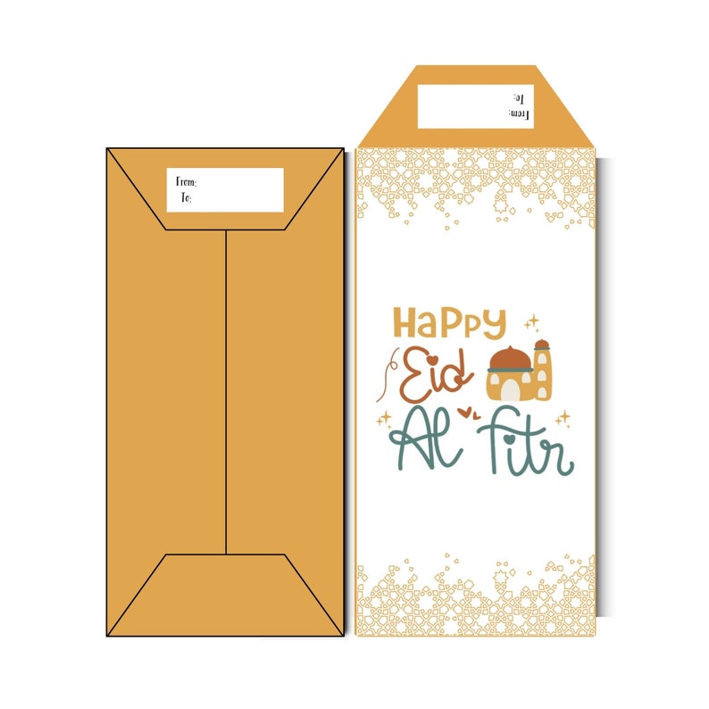 Printable Eid Money Envelope Printable Eid Money Wallet Printable Eid ...