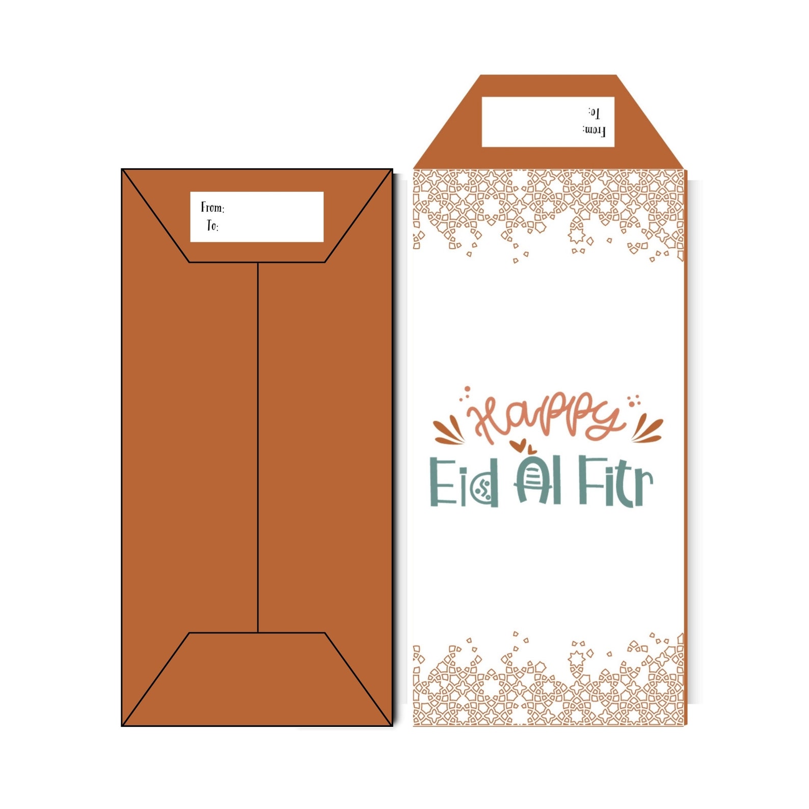Printable Eid Money Envelope Printable Eid Money Wallet Printable Eid ...
