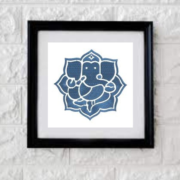 Handcrafted Lord Ganesh Wall Art Spiritual Home Decor