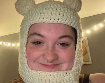 Finn Crochet Hat Finn the Human Adventure Time Etsy