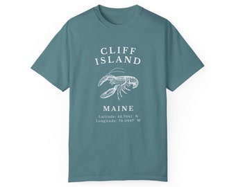 T-shirt Homard de Cliff Island, Maine