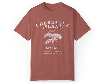 T-shirt homard de l'île Chebeague, Maine