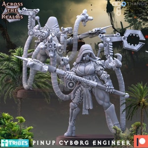 Pinup Cyborg Engineer - Imperial Militarum Engineering Support
