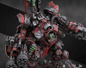 Ghazghkull Thraka Orks Warboss Finecast Figure - Etsy