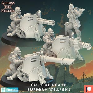 Cult of Death Heavy Weapons Teams - Across the Realms