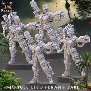 Junglebabe Officer/Lieutenant - Across the Realms