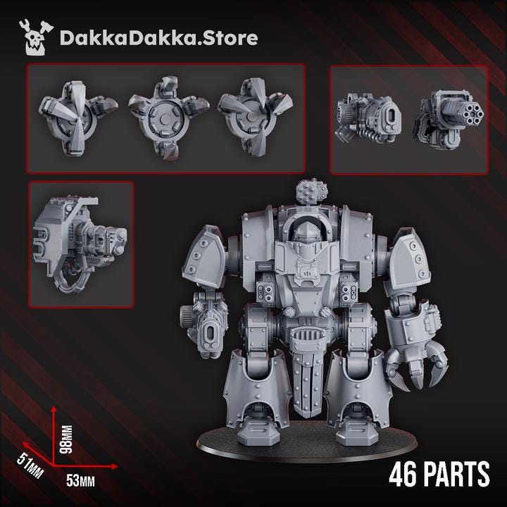 Redemptor dreadnought 40k - Etsy 日本