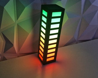 Rectangle Light, LED Night Light, Sci-Fi Lamp, Gaming Lighting, Desk Lamp, Cyberpunk Mood Lighting, Ambient Glow, Headset Holder, Gamer Gift