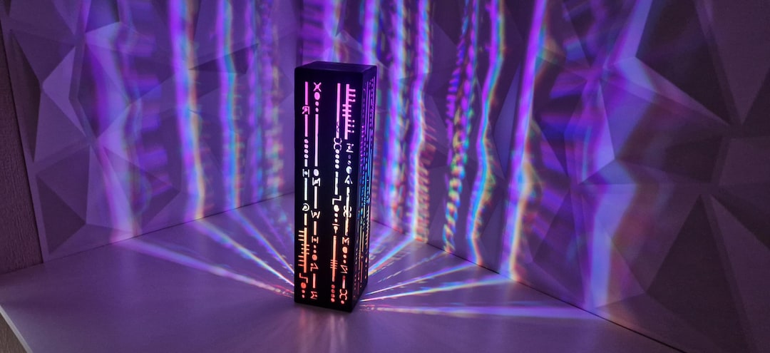 Alien Light, LED Night Light, Sci-fi Lamp, Cyberpunk Decor, USB Gadget ...