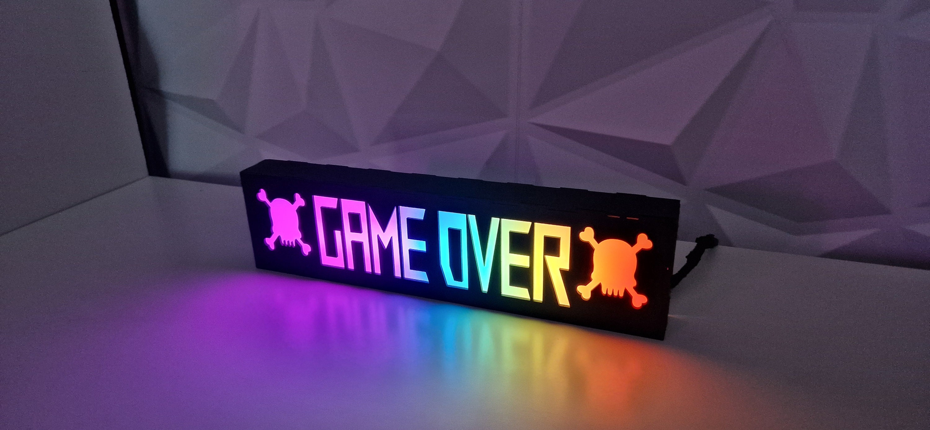Game Over Led - Etsy