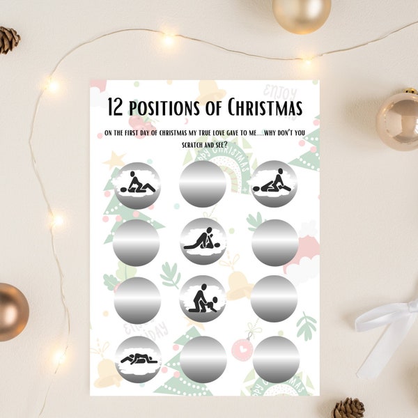 Naughty Advent Calendar Etsy