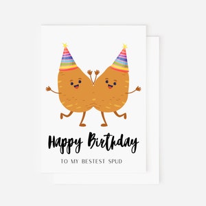 Biglietto d'auguri per migliore amico/amico/divertente/biglietto/biglietto d'auguri/speciale/amico speciale/parole/compleanno/