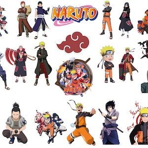 Cute Naruto stickers and other products design by Ritodora on