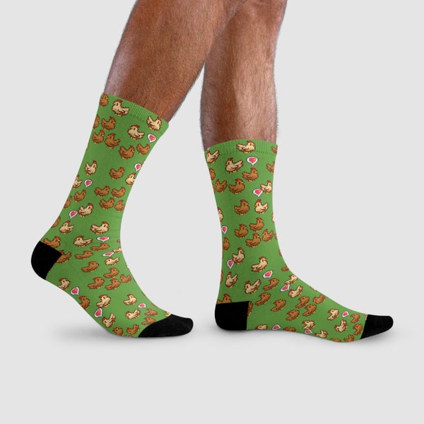 Stardew Valley Chicken Socks