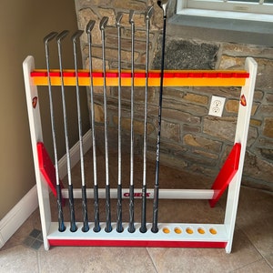 Custom golf club stands